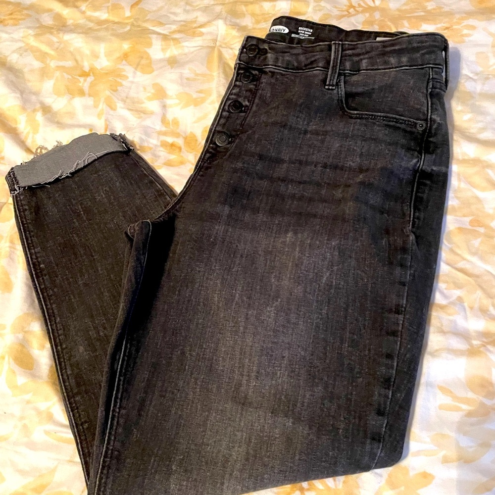 Old Navy RockStar Super Skinny High Rise Jeans